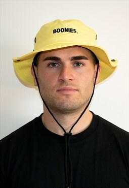 Yellow Boonie / Bucket Hat