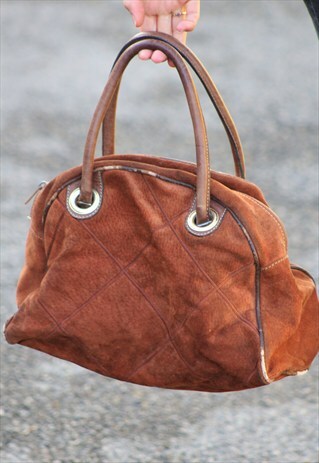 VINTAGE // 70 // SUEDE BAG