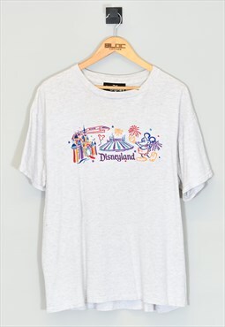 1990's Disneyland T-Shirt Grey Large