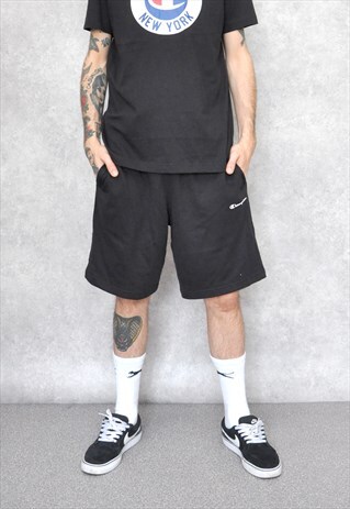 BLACK CHAMPION JERSEY SHORT