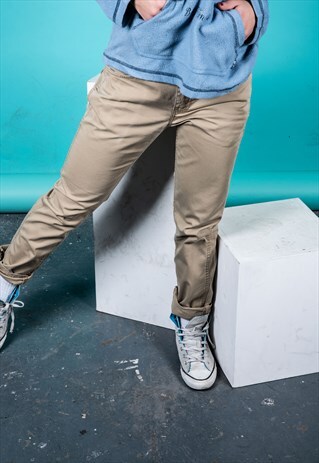 VINTAGE LEVI'S JEANS IN BEIGE DENIM