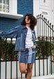 JUST HARRY REWORKED PANELLED DENIM JACKET