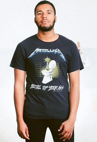 VINTAGE METALLICA ROCK BAND T-SHIRT