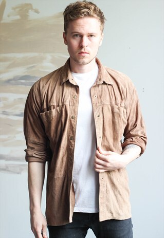 VINTAGE SUEDE SHIRT