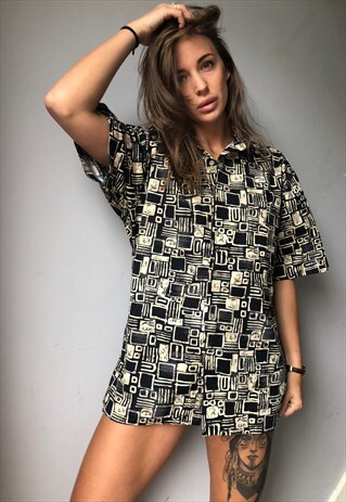 OVERSIZED RETRO 90S 80S VINTAGE UNISEX FESTIVAL SHIRT