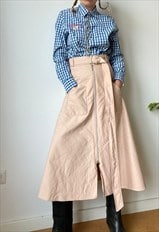 Mykke Hofmann Vintage Powder Pink Midi Skirt