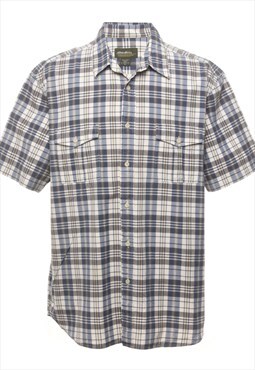Vintage Eddie Bauer Checked Shirt - XL