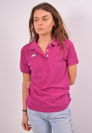 VINTAGE KAPPA POLO SHIRT PURPLE