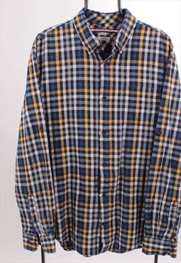 vintage mens tommy hilfiger custom fit check shirt