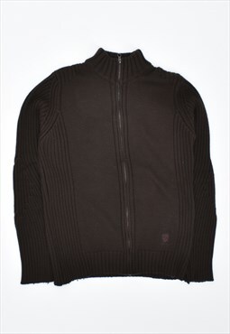 Vintage 90's Replay Cardigan Sweater Brown