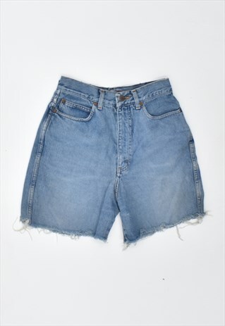 VINTAGE 90'S DENIM SHORTS BLUE
