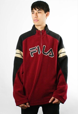 VINTAGE FILA 1990S FLEECE SWEATSHIRT