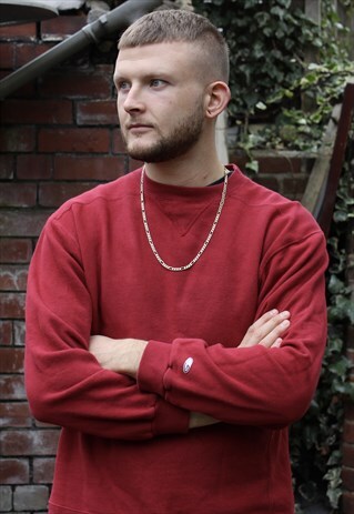 VINTAGE RED CHAMPION SWEATSHIRT MEDIUM