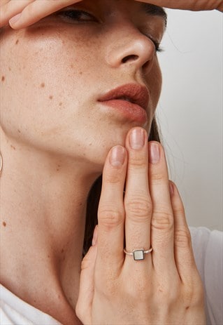 ISABELA SILVER RING