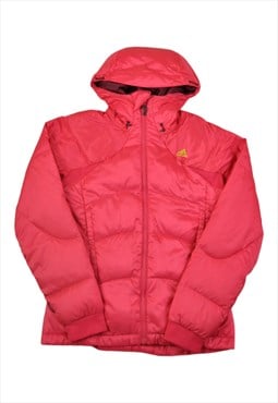 Vintage Adidas Puffer Jacket Pink Ladies Large
