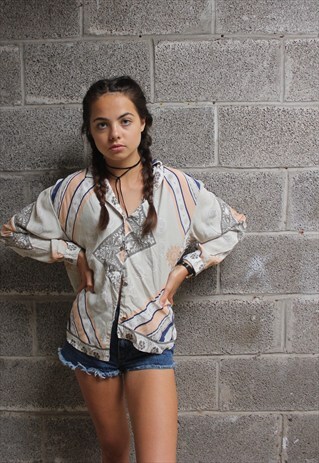 FUNKY PATTERNED SHIRT