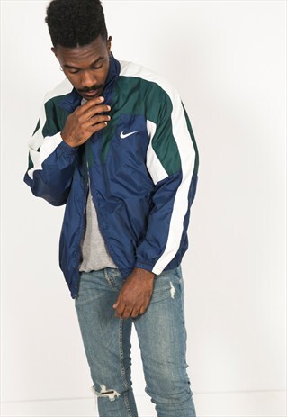 VINTAGE 80S USA NIKE SHELL SPORT JACKET / R146