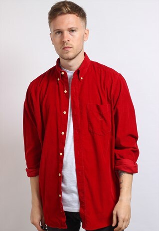 VINTAGE RALPH LAUREN CHAPS CORDUROY SHIRT