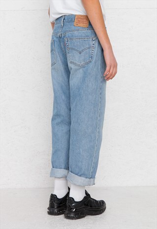 VINTAGE BLUE LEVI'S 501 FIT DENIM JEANS