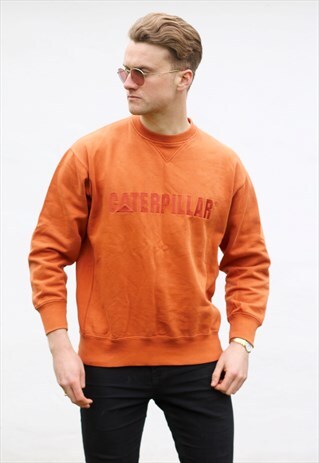 CATERPILLAR USA 90S VINTAGE SWEATSHIRT