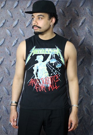 VINTAGE METALLICA ORIGINAL MERCH VEST