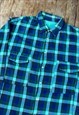 VINTAGE FLANNEL CHECKED SHIRT