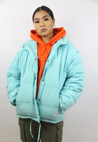 VINTAGE 90'S BLUE PADDED JACKET
