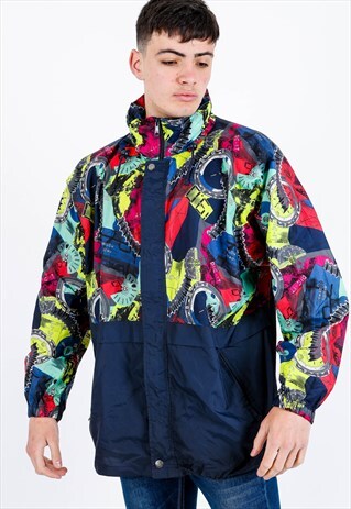 VINTAGE WINDBREAKER JACKET J653