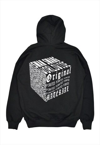 STATIC HOODIE BLACK/WHITE