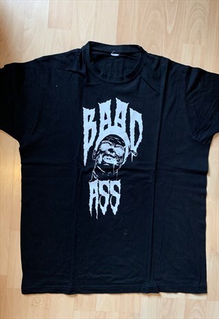 VINTAGE BAAD T-SHIRT BLACK BAADASS