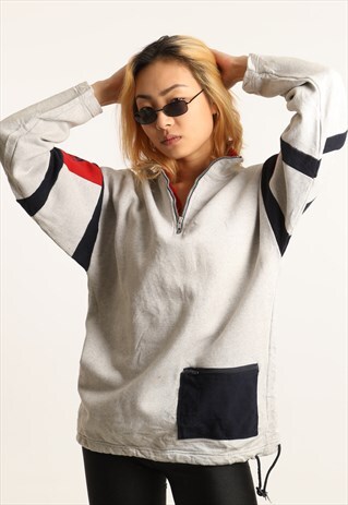 ADIDAS 1/4 ZIP SWEATSHIRT