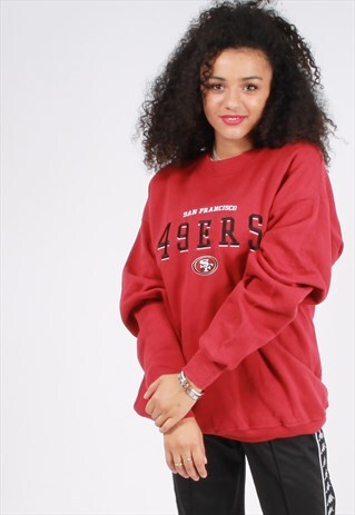 VINTAGE LEE SAN FRANSCISCO 49ERS OVERSIZED SWEATSHIRT