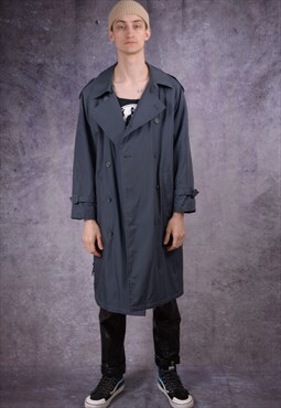 Vintage mens beige trench coat