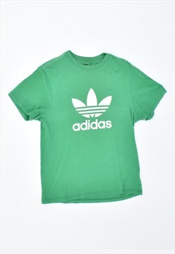 Vintage 90's Adidas T-Shirt Top Green