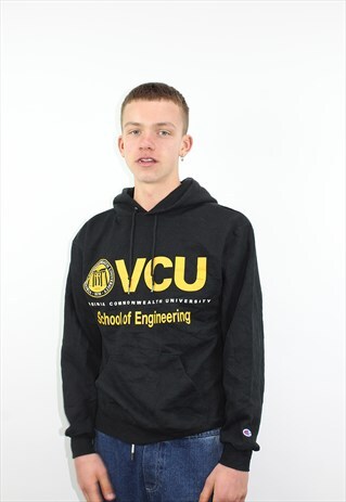 VINTAGE CHAMPION LOGO HOODIE
