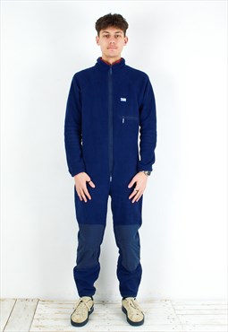 Polartec Men's L Thermal Fleece Jumpsuit Suit Overalls Warm