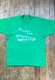 Vintage Screen Stars Green Print Single Stitch T - Shirt   