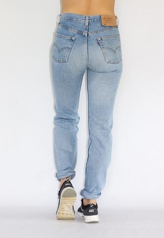 VINTAGE LEVI'S 501 STONEWASH BOYFRIEND JEANS
