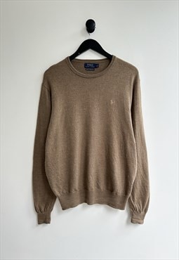 Polo Ralph Lauren Beige Jumper Sweater Pullover