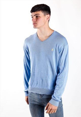 VINTAGE RALPH LAUREN V-NECK JUMPER K154