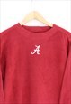VINTAGE STARTER ALABAMA CRIMSON TIDE FLEECE RED WITH LOGO 