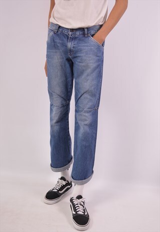 VINTAGE MOSCHINO JEANS BOOTCUT BLUE