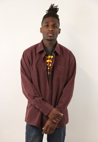 VINTAGE MAROON SOFT SHIRT