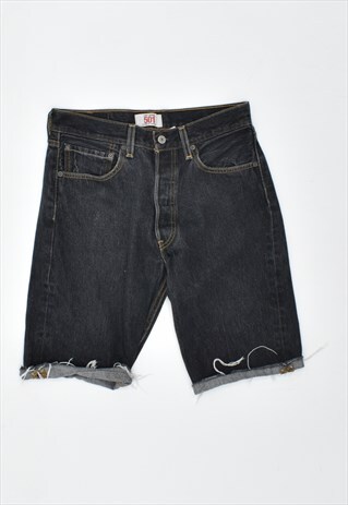 VINTAGE 90'S LEVIS DENIM SHORTS BLACK