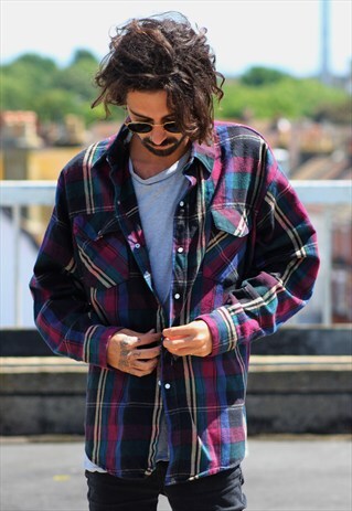 VINTAGE // 90'S // CASUAL SHIRT