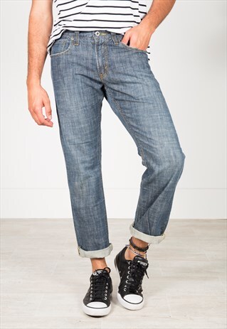 VINTAGE 80'S LEVI'S REGULAR FIT DENIM JEANS / S0197