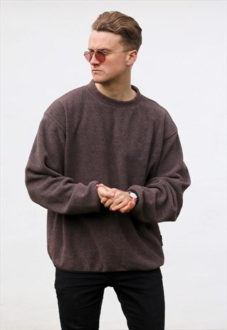 NAUTICA USA MARL FLEECE SWEATSHIRT