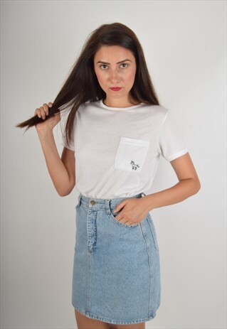 VINTAGE DENIM SKIRT 90'S (1037)