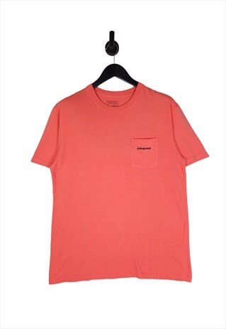 Patagonia Short Sleeve T-Shirt In Peach Size Medium