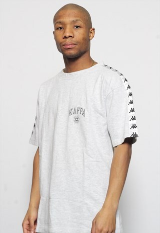VINTAGE KAPPA LOGO T-SHIRT GREY